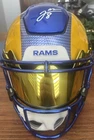 Jared Verse Signed Full Size Speedflex Riddell Custom Rams Helmet Beckett Visor