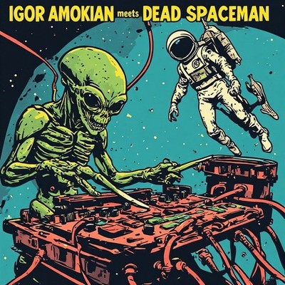 Igor Amokian Meets Dead Spaceman Split CD 