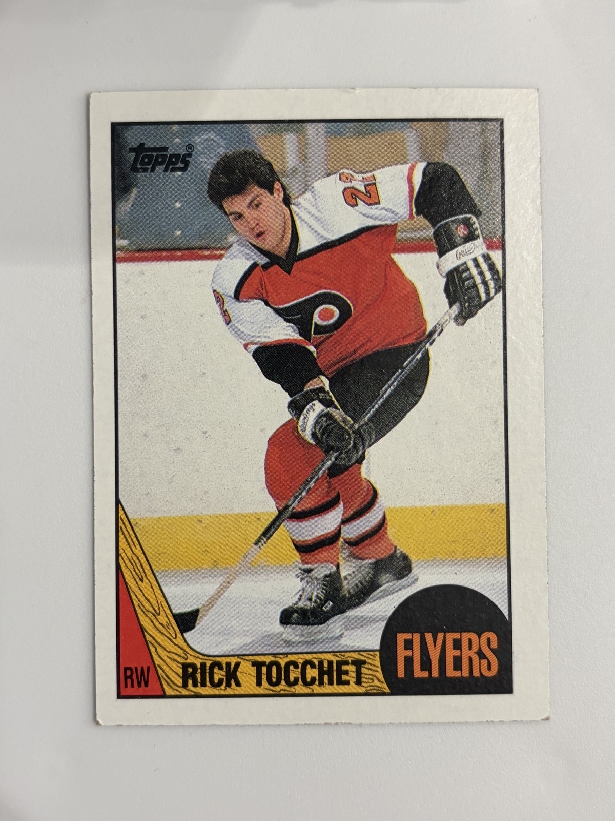 1987-88 Topps - Rick Tocchet #2 (RC)