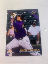Rixon Wingrove Card 2024 Fort Myers Mighty Mussels