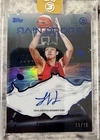 YANG HANSEN 2025-26 TOPPS 3 RAINDROPS ROOKIE SIGNATURES BLUE RC AUTO /15 Q0902