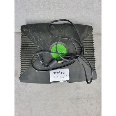 Microsoft Original Xbox Console Black For Parts or Repair Only OG Xbox 2004