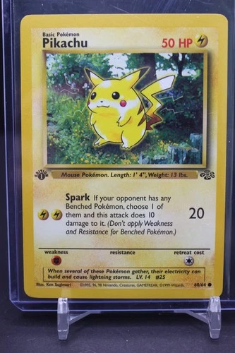 Pikachu 60/64 1st edition Jungle 1999 Pokemon
