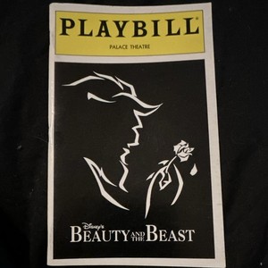 Beauty and the Beast Playbill (Dec 1996) Kerry Butler Marc Kudisch