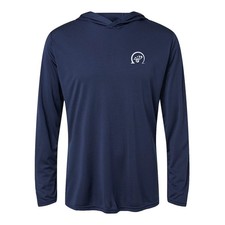 Dynamic Discs Hooded Long Sleeve Tee - Glass Blown Open