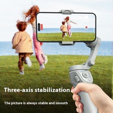 Portable Smart Phone Gimbal Stabilizer   Foldable Handheld Tripod for TikTok