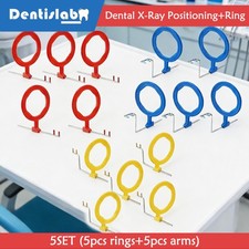 5Sets Dental Sensor Holder Dental X-Ray Aiming Ring Bitewing/Anterior/Posterior