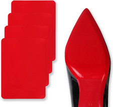 Red Bottoms Shoe Sole Protector, 4 Pcs Self-Adhesive Shoe Bottom Protector for C