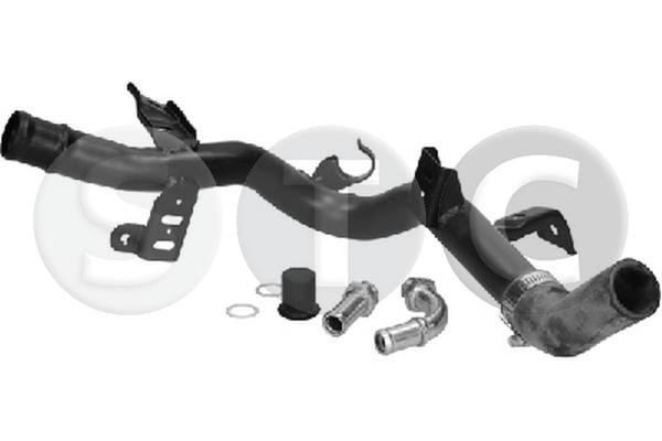 KüHlmittelrohrleitung STC T403222 Metall FüR Peugeot 206 2A SW 2E 307 3H 3A CC 1-image