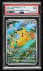 Pikachu (Paldea Adventure Chest) Holo Pokémon Scarlet & Violet Black Star PSA 9