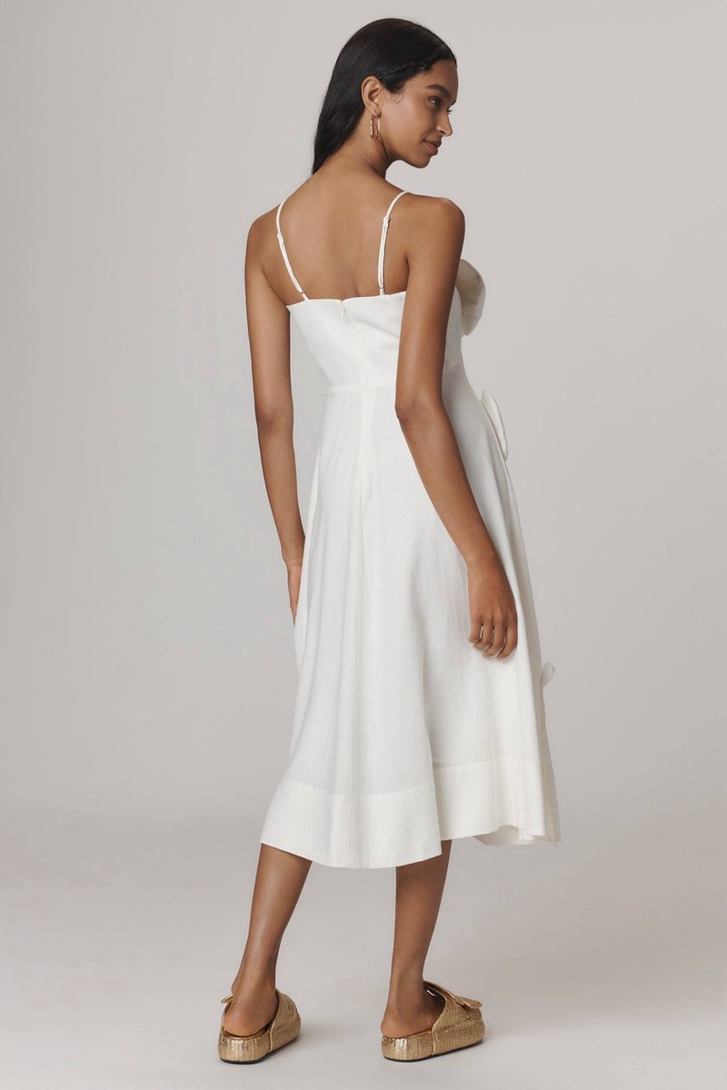 cut out linen mini dress Montserrat Mini Dress main image 0
