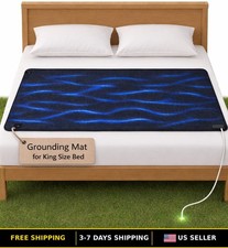 King Size Earthing Mat for Beds, Desks Feet - Grounding Pad for Home Use