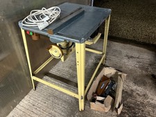 Scheppach TKM Table Saw with TWO Blades one for THIN PLASTIC and one for WOOD