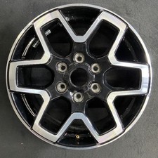 Oem Ford Machined Black Bronco Rim 18x7.5 2021-2025 Factory Original Alloy 10389