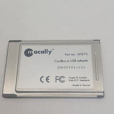 Macally UH276 CardBus to USB Adapter Laptop Port Expansion Card USB Interface