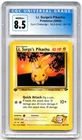 CGC 8.5 NM/MINT+ Lt. Surge's Pikachu Gym Challenge 1st Ed. Pokemon 84/132   -13