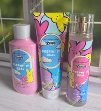 bath and body works peepin it real shower gel body cream fragrance mist
