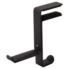 under Desk Headphone Hanger Adjustable Clamp-on Holder Hook Rack