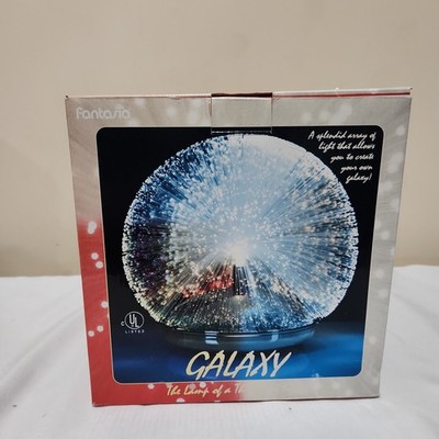 Vintage Fantasia Galaxy Color Changing Fiber Optic Lamp  #2001 MCM New Tested
