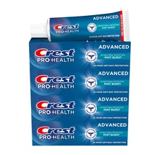 Pro-Health Advanced Antibacterial Protection Toothpaste - Pack of 4, 5 Oz Tubes