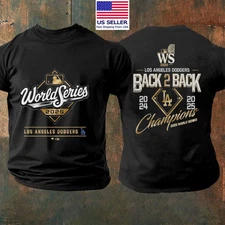 Los Angeles Dodgers 2025 World Series Champions T-Shirt Back to Back MLB Tee