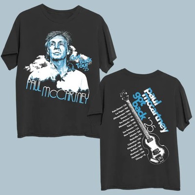 P mccartney Got Back 2025 Tour T-Shirt Unisex Heavy Cotton Reprint All Sizes