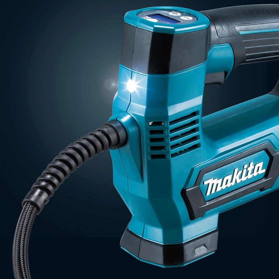 Inflador inalámbrico Makita MP100DZ 12V max CXT® de iones de litio, solo herramienta Foto 3 de 4