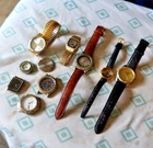 LOT Vintage Watches Wristwatches Armitron Sanyo Digital Edison Express LA Men's