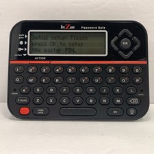 RecZone Password Safe Model 595 Backlit LCD Built In Memory Password Storage