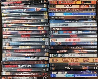 $1 Starts ACTION THRILLER  HORROR DVD LOT Pick & Choose FLAT SHIP $5.97 NO LIMIT