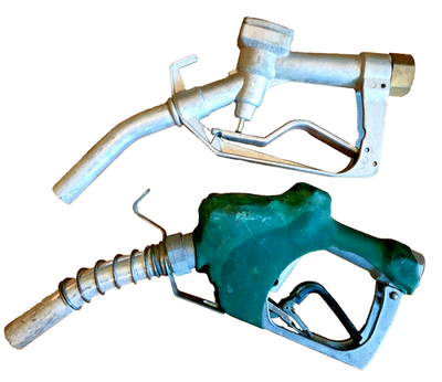 #ad Husky Diesel Fuel Nozzle with 3 Notch Hold amp; Top Gun Fuel Nozzle 2PC $92.43