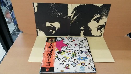 Led Zeppelin/Led Zeppelin III, Japan Issue with Obi, Vinyl VG+