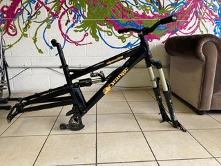 Orange Alpine 160 27.5" Frame and Fork Size 16inch With DT Swiss M1700 Wheelset
