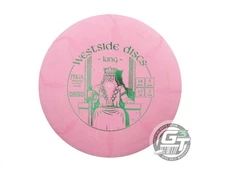 USED Westside Discs Origio King 175g Pink Green Foil Distance Driver Golf Disc