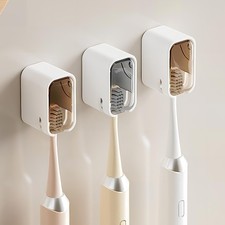 Wall Mounted Toothbrush Holders for Bathroom,Strong Self Adhesive Tooth Brush...