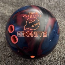 Ebonite Envision 14LB Bowling Ball Drilled