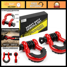 34 D Ring Shackles For Towing Off-road Recovery Jeep Truck Accessories