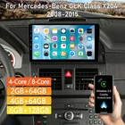 For 2008-2015 Mercedes-Benz GLK350 X204 Android CarPlay Stereo Radio BT GPS Navi
