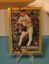 2026 Topps Baseball Jacob Misiorowski RC Yellow Foil SP 035/399 No.10