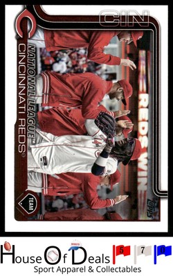 2025 Topps #99 Cincinnati Reds Team  Baseball Card Combine Ship .99
