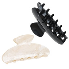 2 Pack Hair Claw Clips for Women Acrylic Claw Clips for Thick Hair Non-Slip Clip