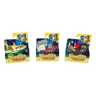 The SpongeBob Movie Bikini Bottom Boaters Rev Up Racers - Lot of 3 Ages 3+ BNIB