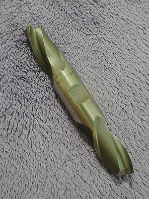 13/16''×7/8'' 2 Flute  End Mill Quinco Double End Ctr Cut 1.5'' LOC 5-3/8 OAL 