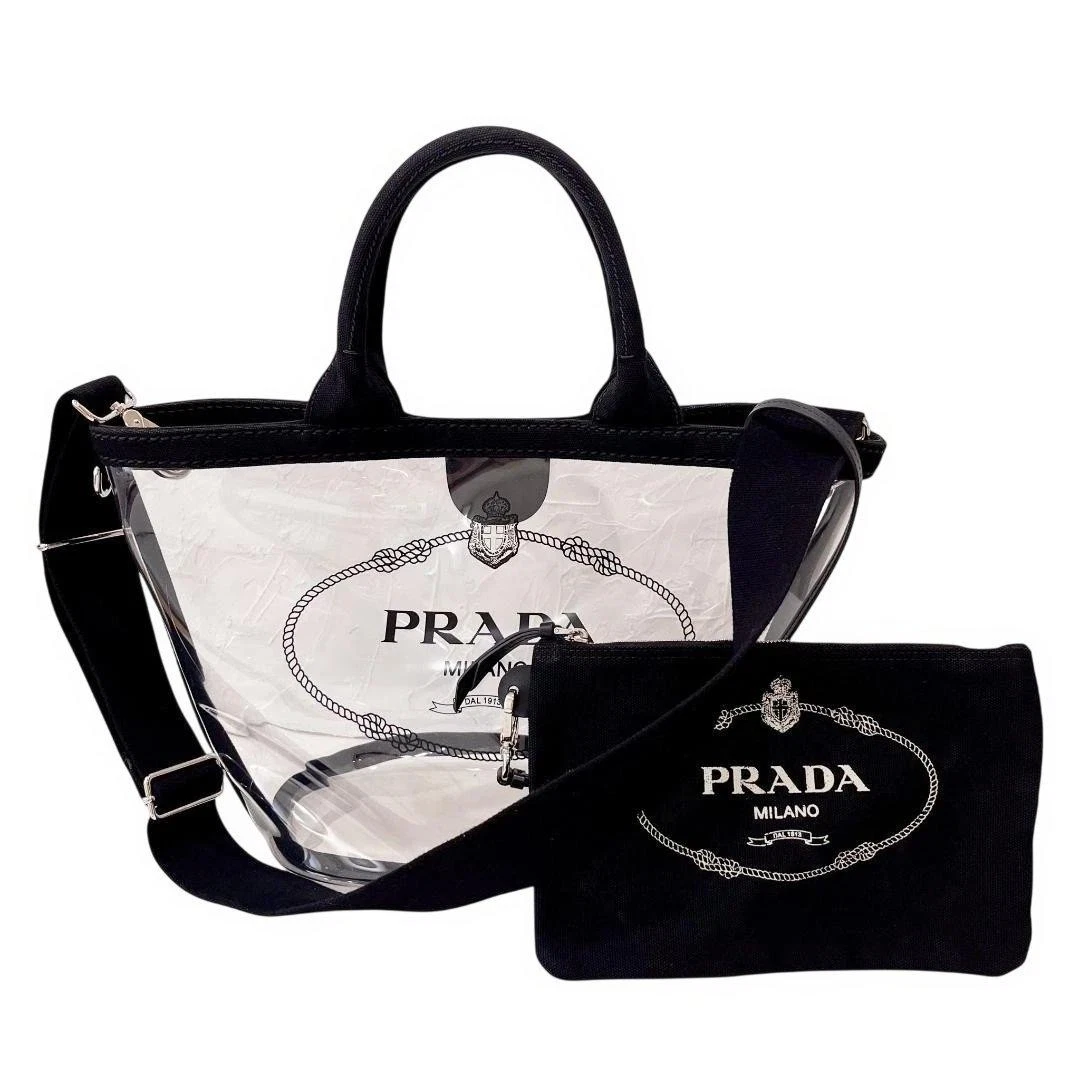 PRADA Clear Bags & Handbags for Women for sale - eBay