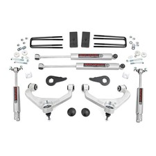 Rough Country 3.5 Lift Kit Wpremium N3 Shocks For 11-19 Sierra 2500hd 3500hd Rough Country 3.5 Lift Kit Wpremium N3 Shocks For 11-19 Sierra 2500hd 3500hd