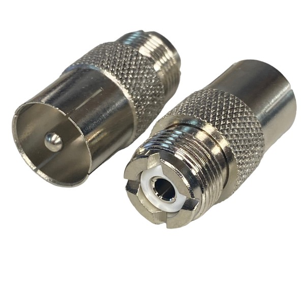 Uhf-Stecker/Uhf-Buchse Schnellanschlussadapter-image