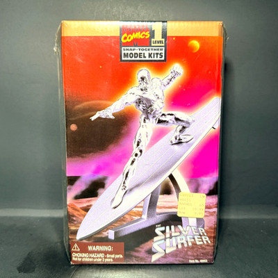 1996 TOYBIZ MARVEL COMICS LEVEL 1 THE SILVER SURFER SNAP-TOGETHER MODEL KITS