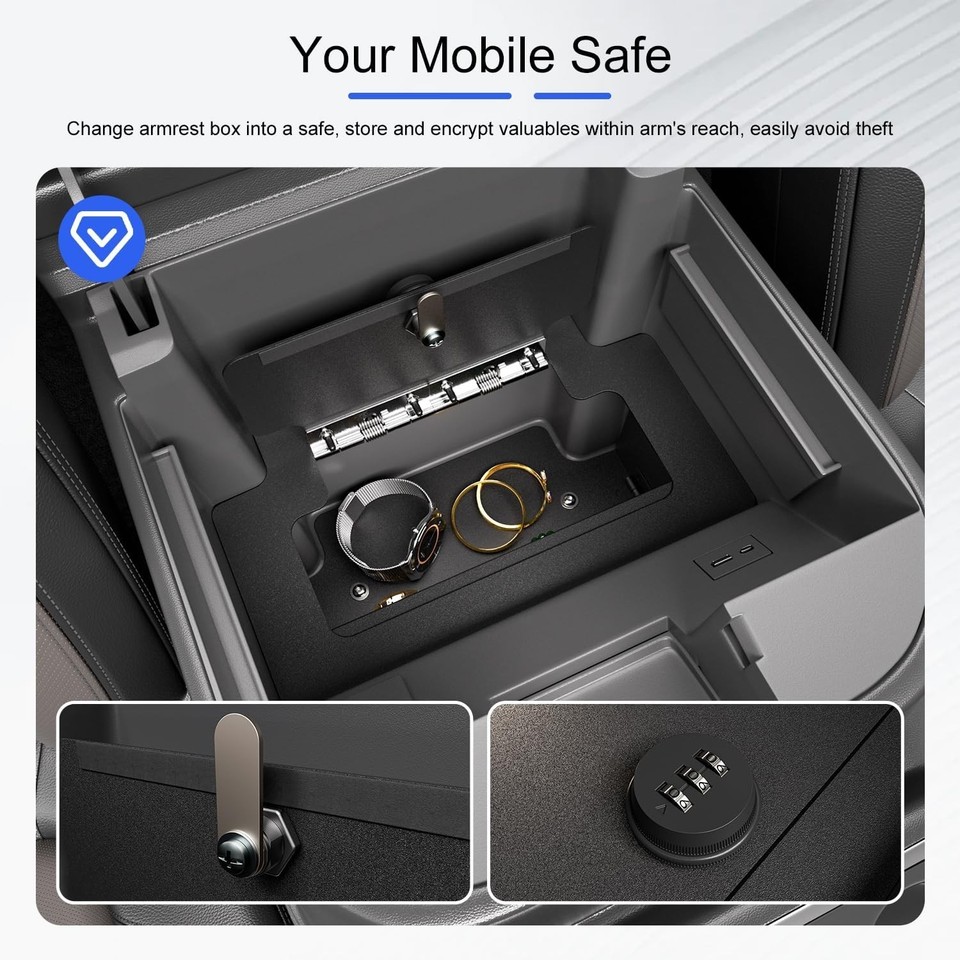 Amazing Chevy Center Console Lock Box Pictures