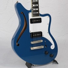 D'Angelico Deluxe Bedford SH Limited Sapphire 2021 Used Alder Body w/Hard Case