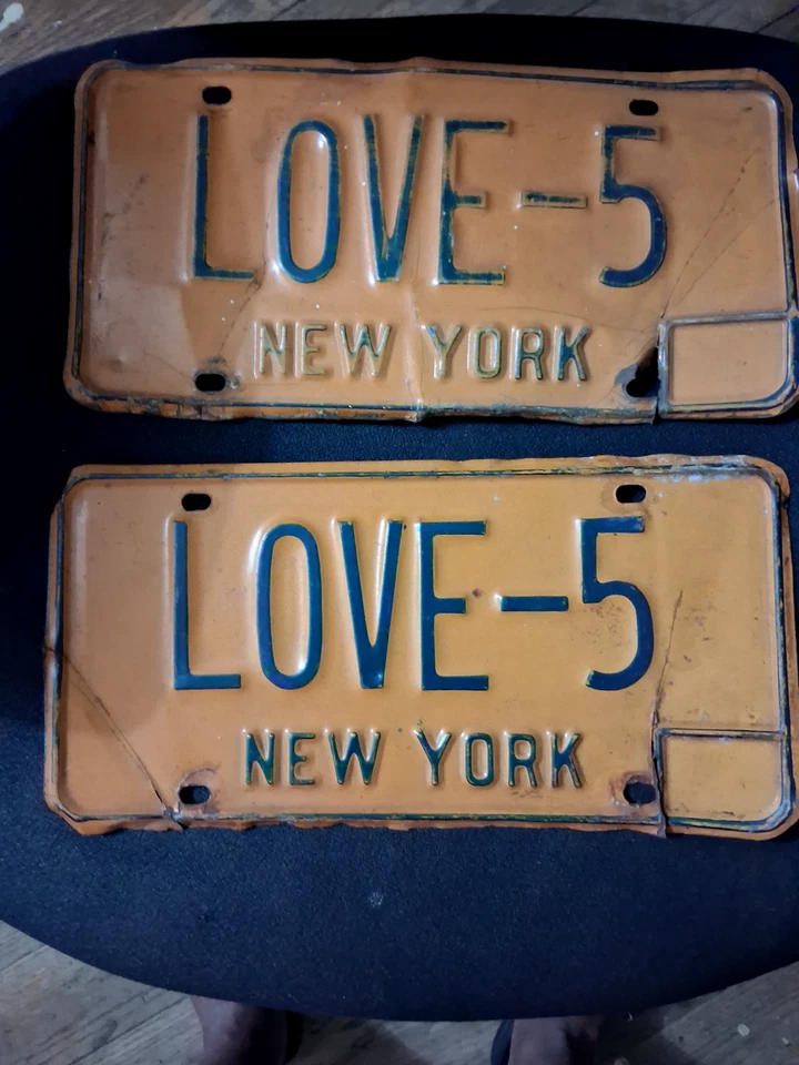 1980's specialized new york liscense plates - Image 2 of 2